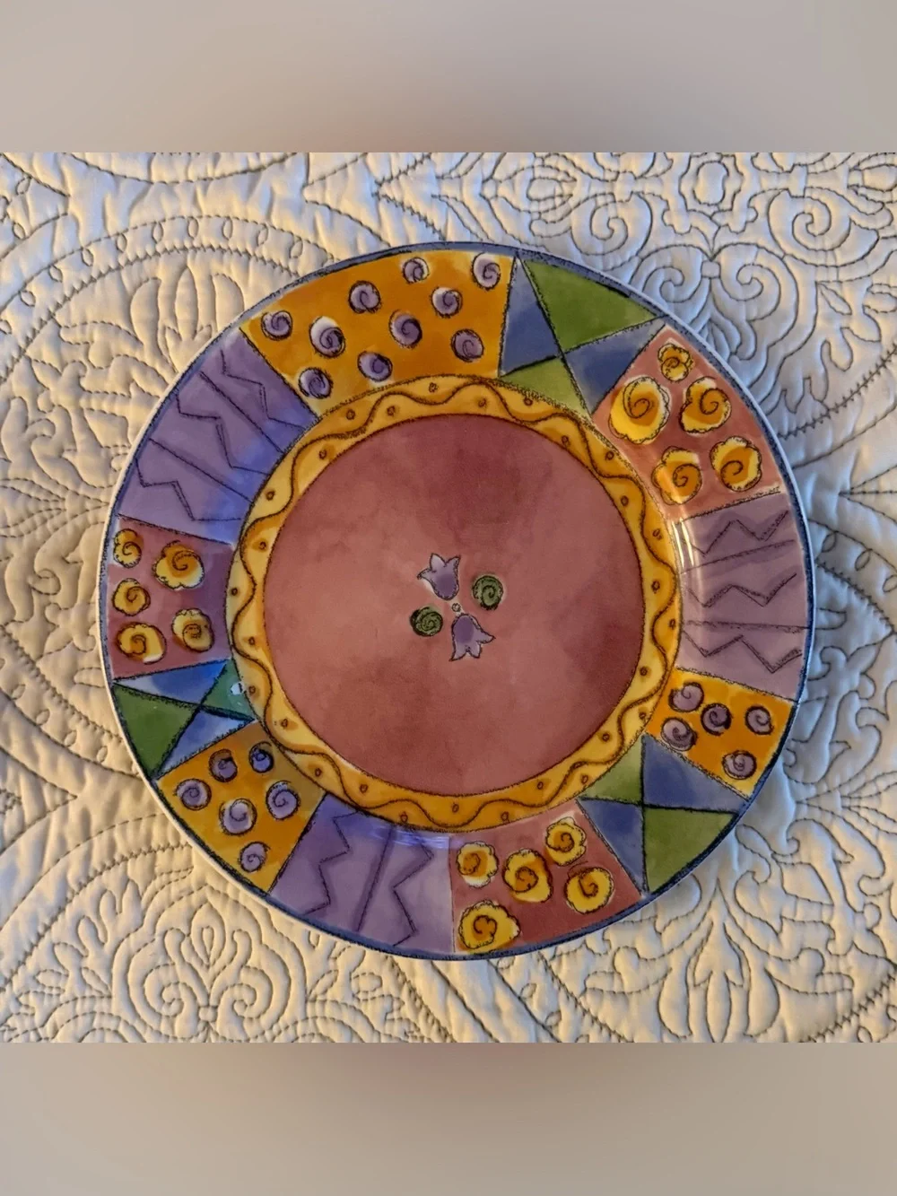 The Sweet Shoppe by Sango Set of 6 Salad Plates 7 7/8” Diameter